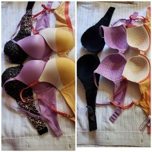 Pink VS bra bundle size 34C
